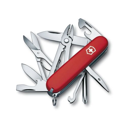 Victorinox DELUXE TINKER zsebkés Svájci bicska - Piros 142560484