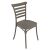 Rakásolható szék, szürkésbarna taupe, SAVITO 142565941