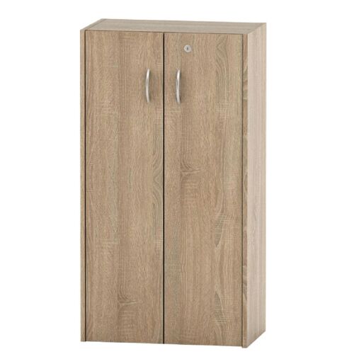 Polcos szekrény zárral, tölgy sonoma, TEMPO ASISTENT NEW 034 142566086