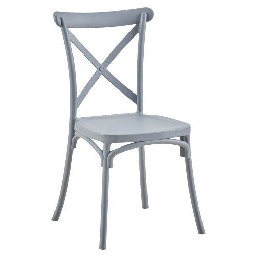 Rakásolható szék, szürke, SAVITA 142566908