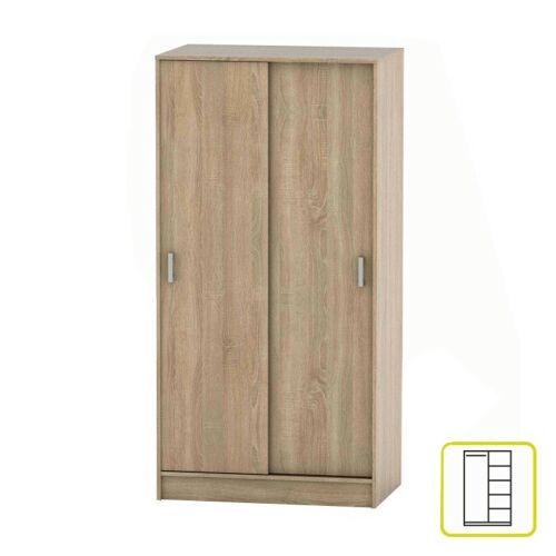 Szekrény, tölgyfa sonoma, BETTY 4 BE04-002-00 142566985