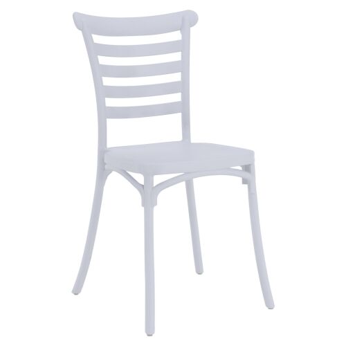 Rakásolható szék, fehér, SAVITO 142567255