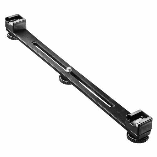 Walimex Auxiliary Bracket 2-fold for Video light Fekete Alumínium, Műanyag 142571964