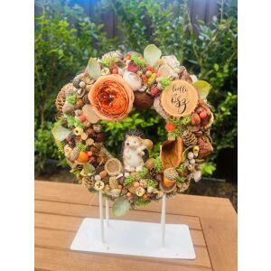 Sünis őszi ajtódísz 142573481 - Ajtódísz