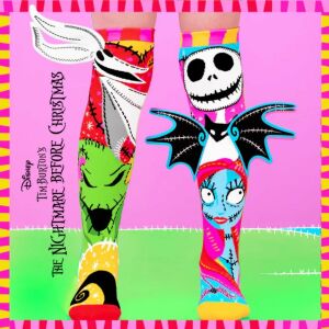 Madmia Jack Skellington Unisex bunte lange Socken 6-99 Jahre