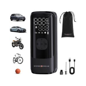 Compresor portabil de aer Swiss Drive 150 PSI cu accesorii și exemple de utilizare - Accesorii compresoare