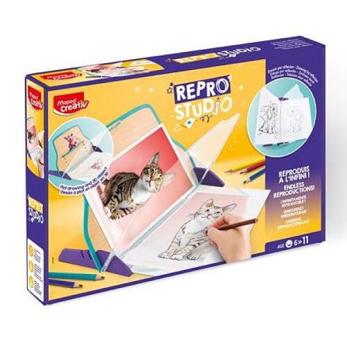 Maped Creativ Repro Studio rajzkészlet tükörkép technikához, kreatív játék gyerekeknek