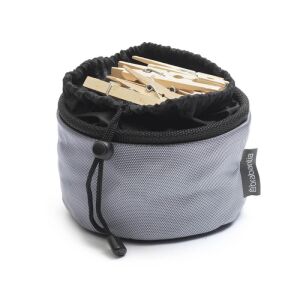 Brabantia kompakt ruhacsipesz táska 1005642, akár 150 csipesszel, időjárásálló, szürke