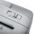Distrugator de documente, AD 1037, taiere P-4, capacitate 6 foi A4, 13L, negru/silver, 37x17x31cm 142580258