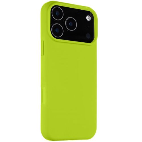 Apple iPhone 17 Pro Max, Szilikon tok, mikrofiber plüss belső, Magsafe kompatibilis, Tactical MagForce Velvet Smoothie, világoszöld 142580486