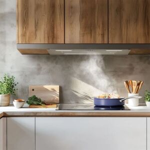 Ciarra 60 cm-es rozsdamentes acél beépíthető páraelszívó modern konyhai környezetben - Ciarra