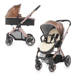 Oyster 2 Chassis Copper Fabric 3in1 multifunkciós Babakocsi #barna-fekete 30402274