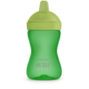 Philips Avent My Grippy Чаша за пиене с твърд чучур, 300ml, зелена - Хранене