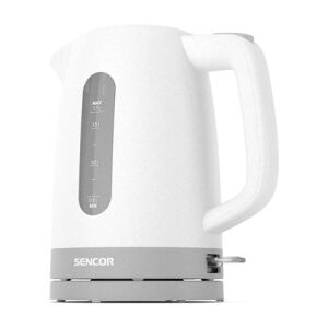 Sencor 1.7L White Electric Kettle with Water Level Indicator - Sencor