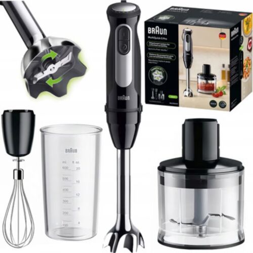 Braun MQ55.236.M botmixer tartozékokkal és doboz - Botmixer