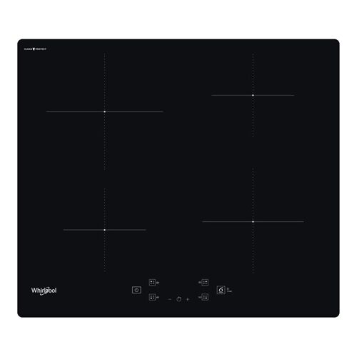 Whirlpool WS Q3560 CPNE indukciós főzőlap, fekete üvegfelület, négy főzőzóna, érintőgombok