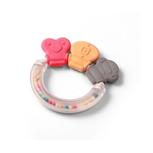 BABYONO Csörgő rágókával 3m+ Alakzatok 142609454 - Csörgő