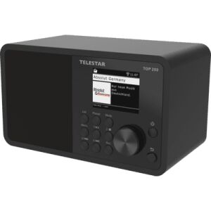 Telestar TOP 200 DAB+ Internet radio black 142630233 - Radio