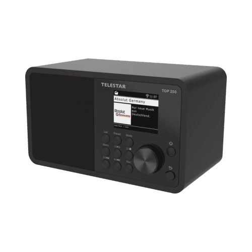 TELESTAR TOP 200 Internet/DAB+/FM Rádió fekete (5700200) 142630233