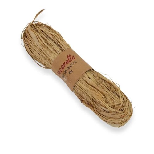 Decorolla Natúr Raffia 30g kézműveskedéshez és ajándékcsomagoláshoz - Kötöző zsinór