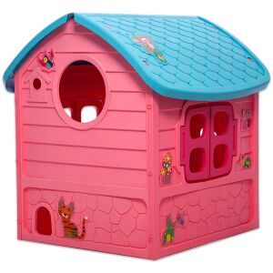 Dohány Toys 5075 Kerti házikó - Rózsaszín