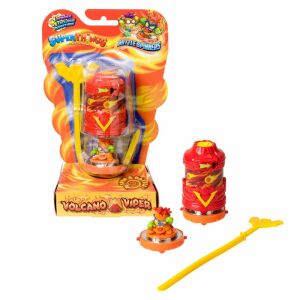 Magic Box SuperThings Harcpörgettyű figurával - Volcano Viper többfajta