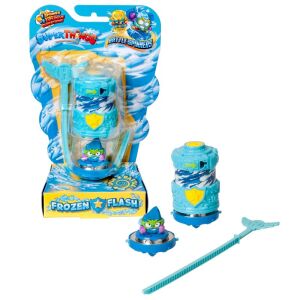 Magic Box SuperThings Harcpörgettyű figurával Frozen Flash - Többféle