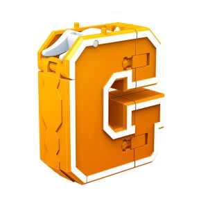 Guangdong Morphers betűk: G - Triceratops figura