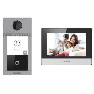 SADA VIDEOINTERFON IP WIFI & POE "DS-KIS604-S(C)" (zelená farba 0,18 lei)