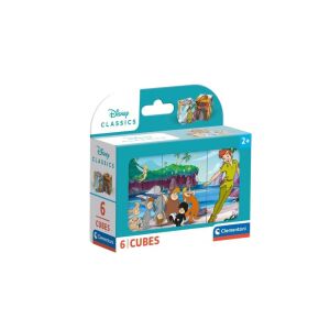 Clementoni 6 db-os mesekocka - Disney Classic (40657) - SÉRÜLT DOBOZOS 142650470 - Baba puzzle
