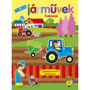 Matricás járművek - Traktorok 142653742 - Gyermek & Ifjúsági könyv