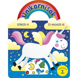 Unikornisok - Színezd ki és ragaszd be matricákkal 2. 142654140 - Gyermek & Ifjúsági könyv