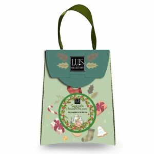 LUIS - Édes nyugalom a hó alatt karácsonyi táskában - zöld tea almával 60 g 142665057 - Teaválogatás