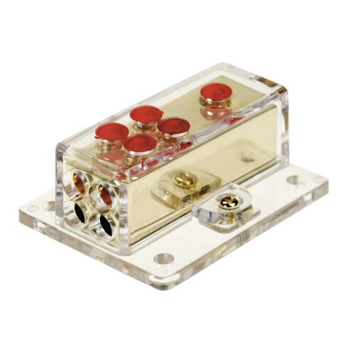 Táp elosztó blokk negatív vezetékhez 1x20mm2 bemenet + 4x10mm2 kimenet 30.3601-04 142672320