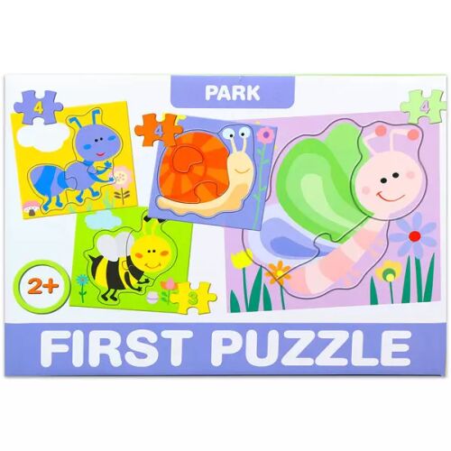Park Első Puzzle-m: Rovaros témájú puzzle doboz, elölnézet