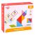 Tooky Toy Tangram puzzle doboz, oktató fa játék csomagolása