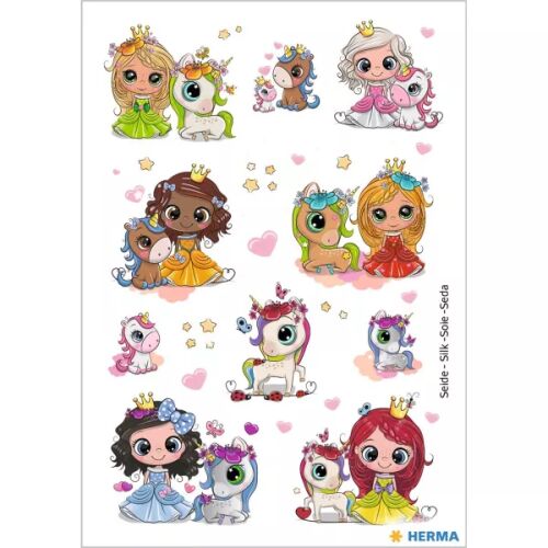 Herma: Hercegnők és unikornisok matricacsomag 142677952