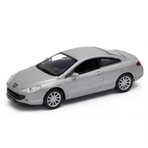 Kovová autíčka Welly - Peugeot Coupé 407, 1:34 144398616 - Autá a vozidlá