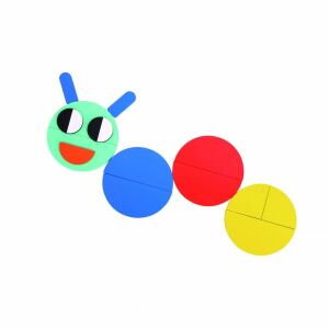 Tooky Toy Tierform Puzzle, Raupen Design - Puzzle