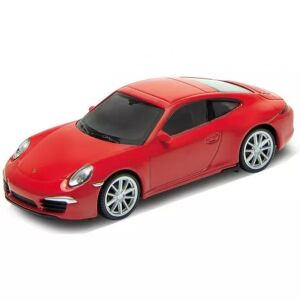 Welly Porsche 911 Carrera S kovový model auta, mierka 1:34, červený - Autá a vozidlá