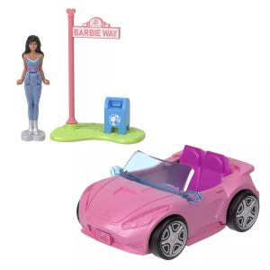 Barbie Mini BarbieLand Set za igru s automobilom, lutkom i dodacima - Igračka