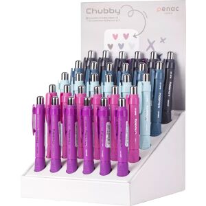 Penac Chubby kemijske olovke, 1.0 mm, razne boje - Olovka ili kemijska