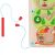 Prim-plan cu jocul labirint magnetic Tooky Toy Recoltarea fructelor cu baghetă magnetică
