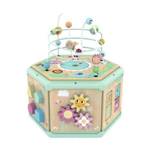 Tooky Toy: 7 în 1 cutie de activități, lemn