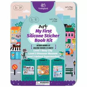 Tooky Toy: Karty aktywności z naklejkami silikonowymi 142678307 - Książka