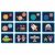 Tooky Toy Magnetpuzzle - Weltraum-Thema mit Planeten, Astronauten und Raketen