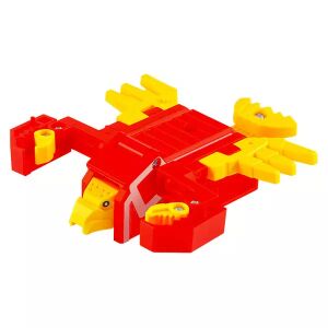 Morphers Q Buchstaben Baustein in eine Vogelfigur verwandelt - Plastikbausteine