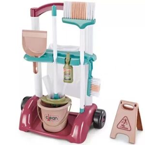 Kolica za čišćenje Home Little Helper s priborom, set za čišćenje igračaka - Manyuk Toys