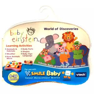 V.Smile Baby Einstein vzdelávacia hra pre dojčatá 9-36 mesiacov, interaktívna vzdelávacia hračka - VTech