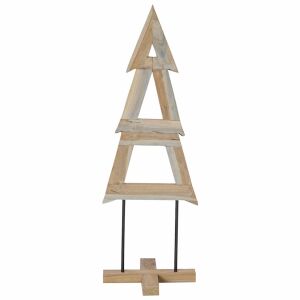 vidaXL 120cm Tíkfa Karácsonyfa Állvánnyal - Szezonális dekoráció